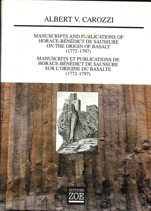 Manuscrits et publications de H.-B. de Saussure sur l&rsquo;origine du basalte
